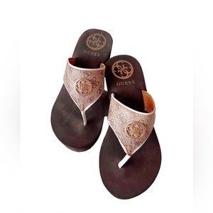 Guess wedged sandals